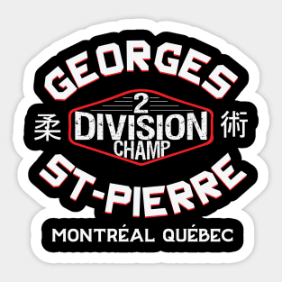 Georges St-Pierre Sticker